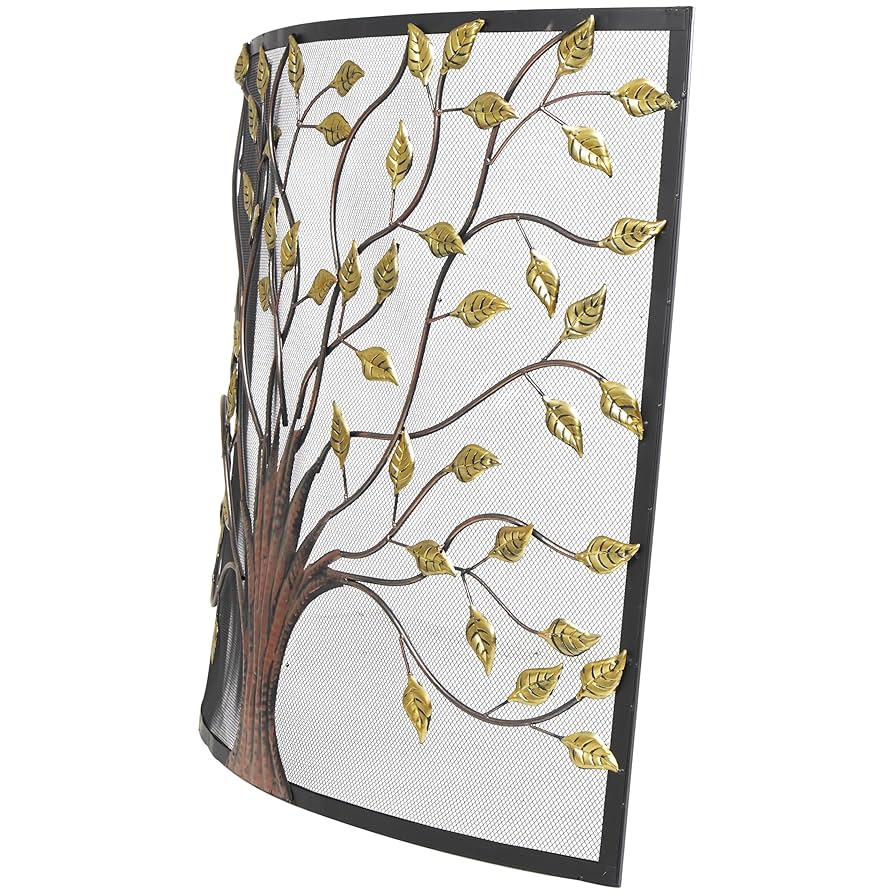 Deco chan Amazon.com: Deco 79 Farmhouse Metal Fireplace Screen with